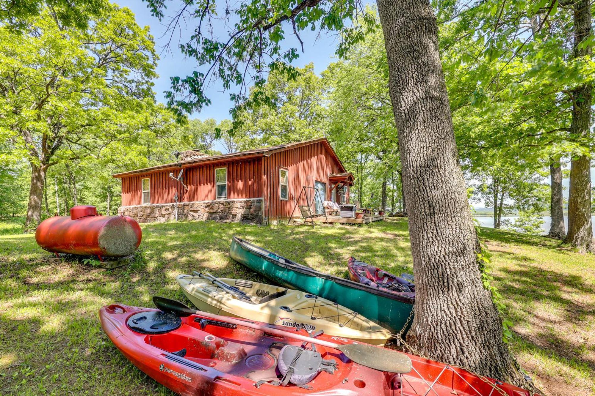 Rural Arkansas Vacation Rental With Lake Access Scranton Екстер'єр фото